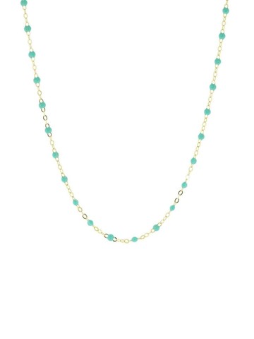 Gigi Clozeau - 18kt yellow gold Classic Gigi beaded sautoir necklace - women - 18kt Yellow Gold - One Size