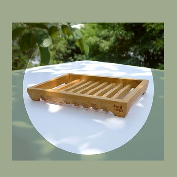 檜木中空 木條 置物架 肥皂架∣嘉義伴手禮 台灣製 現貨