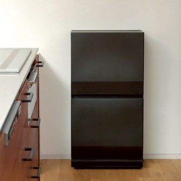 SOLOW系列 多功能抗菌雙層收納櫃垃圾桶 45L 白色