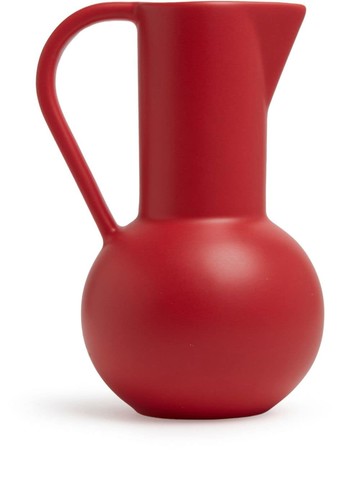 raawii - Strøm ceramic jug - unisex - ceramic - One Size - Red