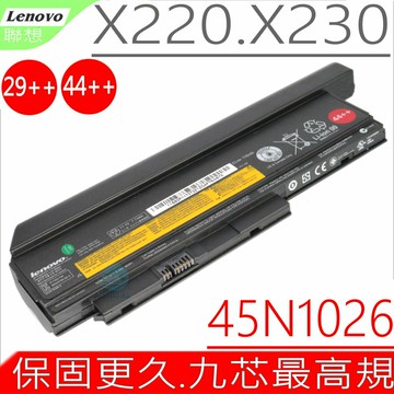 LENOVO X230 X230I 電池(原裝最高規)- IBM 45N1028 45N1029 45N1027 0A36305 0A36306 0A36307 44+
