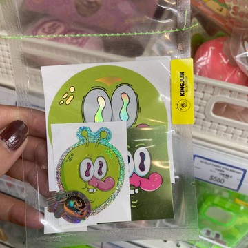 Kingjun\t防水貼紙組 bt 太空ToysRUs玩具反斗城