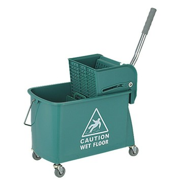 亞馬遜輕便式榨水車酒店物業保潔專用拖把桶加厚20容量擠水拖把桶[DD150210]