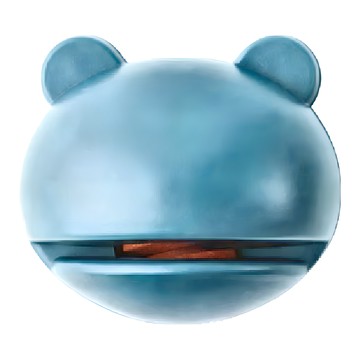 迷你磨刀石 Set 4 ABS+磨砂 顏色隨機 重20g 中國產  5 x 5.4cm  1組