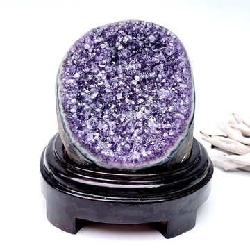 星鎮。消磁 療癒 淨化 財富 貴人 l 紫晶鎮 紫水晶 窩 滿天星 l