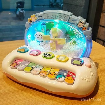 🌟全臺灣最低價🌟兒童音樂琴0-1-3嵗嬰幼兒早敎益智寶寶電子琴6-12月玩具男女孩2-4