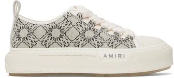 AMIRI 灰色 MA Quad Jacquard Court Low 运动鞋