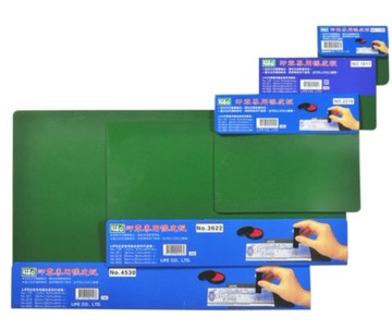 徠福 印章專用橡皮板(18cmX11cmX3mm)小 /片 NO.1811