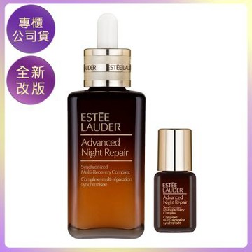 *ESTEE LAUDER雅詩蘭黛 特潤超導全方位修護露115ml+特潤超導全方位修護露7ml(公司貨)