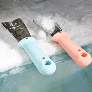 廚房冰柜不銹鋼除冰鏟冰箱除冰器 家用清藍色小熊環保凈味情侶