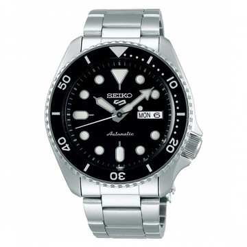 送禮首選★SEIKO 5 sport運動潮流機械腕錶/黑面4R36-07G0Q(SRPD55K1) SK005 附提袋【全館滿額折價★APP下單點數4倍送】線上購買享_實體門市同步服務