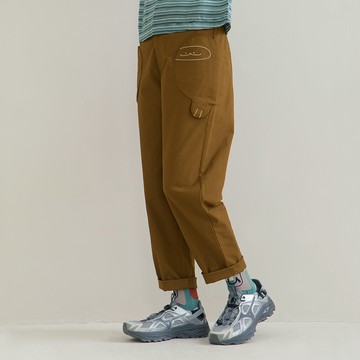 a la sha 抹茶伸手手合身褲