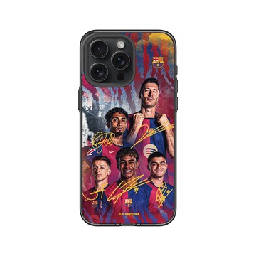 iPhone 15 Pro Max Clear 酷墨灰 - FC Barcelona - Team 1 Signature Edition