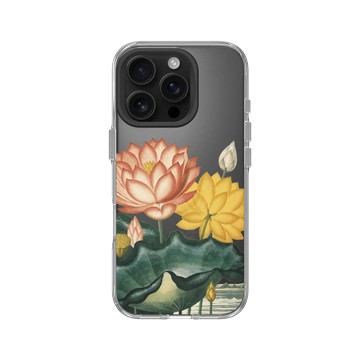 iPhone 16 Pro Clear 透明 - The British Library - 花之殿 ‧ 蓮