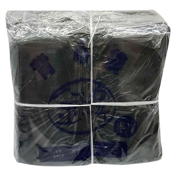 家邦企業社 黑色背心袋 半斤袋 19.5*37cm  HDPE材質  10包  1包