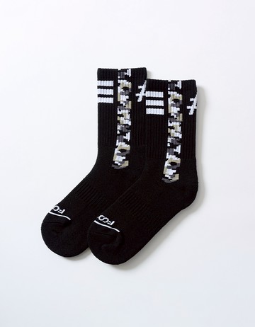 歐北共運動氣墊襪(童)- 黑