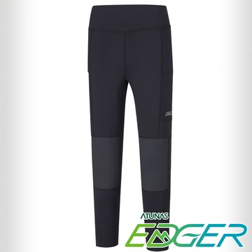 【ATUNAS EDGER】女款EDGER耐磨壓力褲/機能登山褲(A1PAFF05W黑/專業登山/耐磨登山褲/登山緊身褲)
