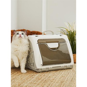 貓籠外出便攜可折疊手提式貓箱車載貓包旅行貓包狗籠子托運航空箱