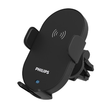PHILIPS 【PHILIPS 飛利浦】車用Qi無線充電手機支架 1入 車麗屋