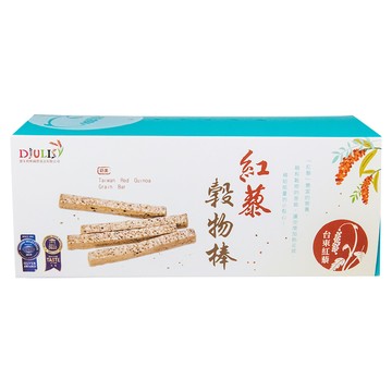 DJULIS 德朱利斯 紅藜穀物棒 12支  168g  1盒