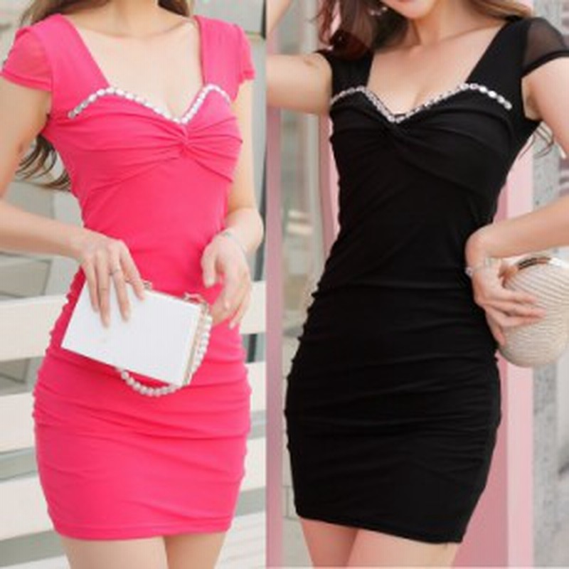 Op225 カシュクール メッシュ 半袖ワンピ ラインストーン 透け ワンピース タイト ミニワンピ キャバ ドレス 結婚式 二次会 パーティー 通販 Lineポイント最大get Lineショッピング