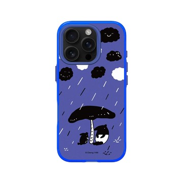 iPhone 16 Pro Clear 激光藍 - 馬來貘 Laimo - 下雨了(紫色款)