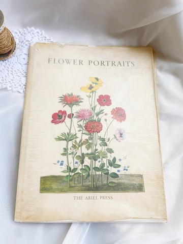 【好日戀物】德國帶回 FLOWER PORTRAITS 復古植物插圖集