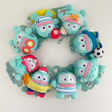🇰🇷 韓國KKOBA 現貨 三麗鷗 SANRIO 大頭 絨毛吊飾 附帶小寵物 KITTY 漢頓 鑰匙圈 掛件