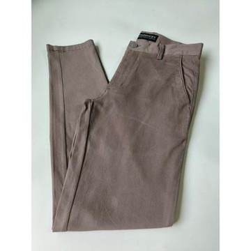 春秋款男士純棉直筒純色百搭潮款休閑長褲  外貿尾單