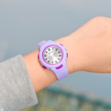 兒童手表女孩初中小學生防水指針考試手表男可愛時尚簡約潮流腕表
