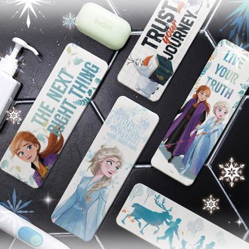 網狐家居-迪士尼Disney 冰雪奇緣系列 24*8珪藻土超吸水洗漱墊 正版授權 [現貨] 艾莎/安娜/雪寶