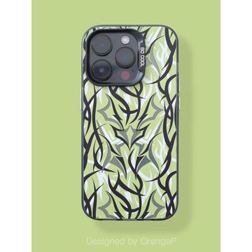 陳冠希CLOT黃荊棘iPhone15磨砂手機殼16防摔適用于蘋果14Promax保護套潮牌13個性潮酷時尚12新款磁吸硬殼17