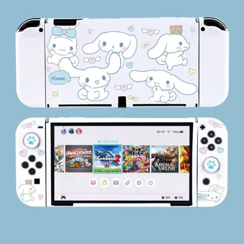 switch ケース カバー シナモンロール クロミ マイメロディ 従来型