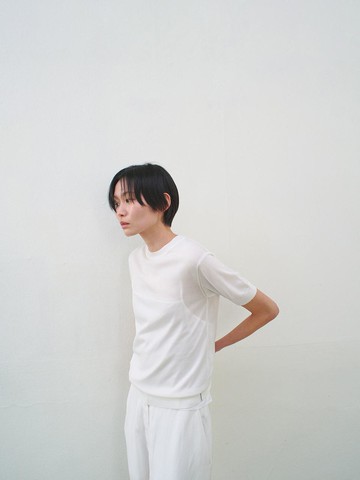 Sheer Half T-Shirt (D5WAM25013WHX)