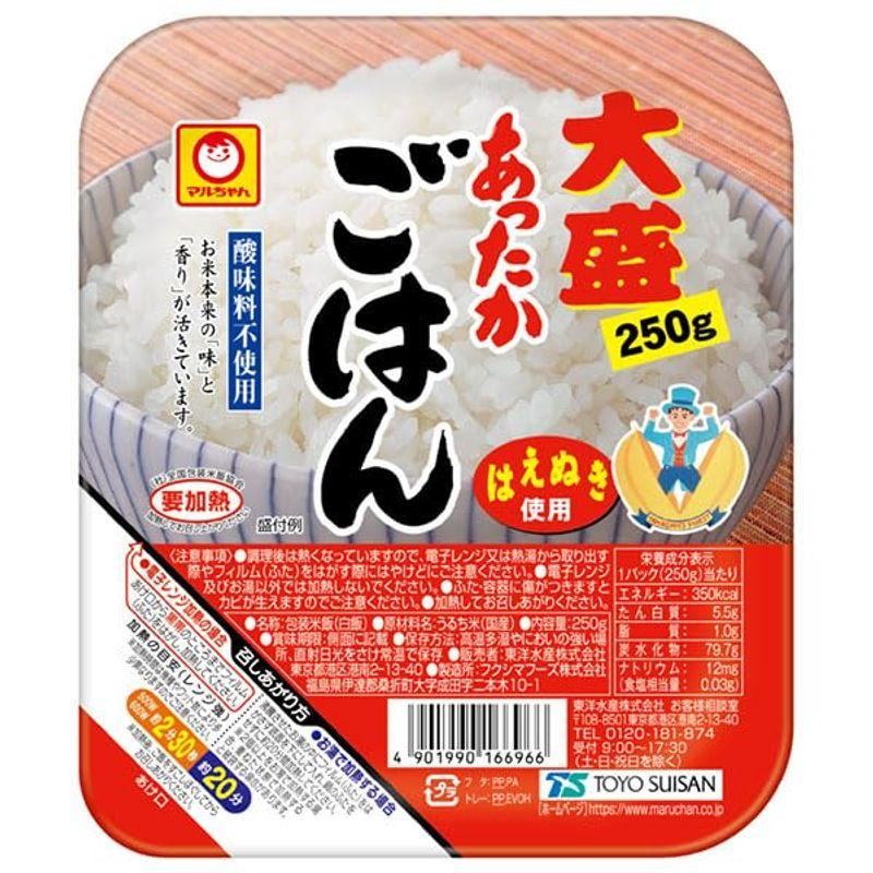 東洋水産 あったかごはん 大盛 250g×20(10×2)個入