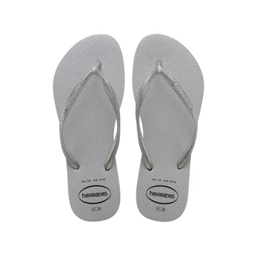 Havaianas 哈瓦仕 Slim Gloss 女 夾腳拖 灰