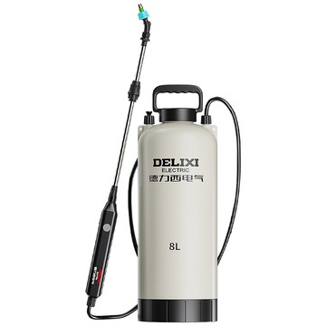 小型電動噴壺 3L-8L德力西噴壺 氣壓式噴水壺 澆花 家用清潔 消毒 洗車專用 超細霧 新灑水壺 噴霧器 澆水機 噴壺