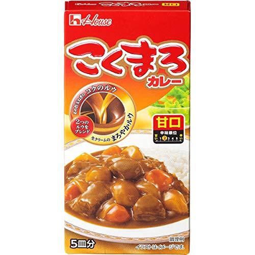 ハウス こくまろカレー甘口 88g×5個