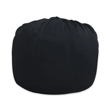 【班尼斯】中型水蜜桃懶骨頭-沉穩黑