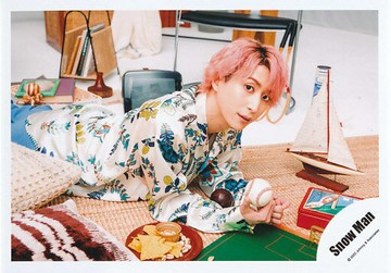 Snow Man/佐久間大介/橫型·上半身/Snow Man LIVE TOUR 2022實驗室.周邊拍攝/官方生寫真