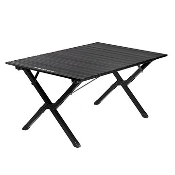 BLACK DOG 黑狗 鋁合金蛋捲桌  90cm  黑色