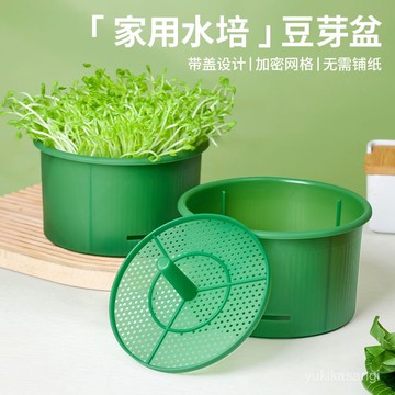 🌟臺灣48H出🌙豆芽機家用新款髮芽神器豆芽罐大容量生綠豆芽黃豆芽育苗盆加厚款 家用豆芽罐 豆芽機 發芽機 芽菜機 DLM