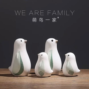 熱賣預購－時尚居家品21 北歐小鳥桌面擺件 裝飾品 禮物 (大＋小）