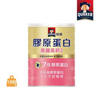 桂格 膠原蛋白高鐵高鈣奶粉(1500g/罐)