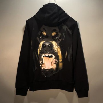 網紅情侶裝ins超火狗頭衛衣chic連帽上衣開衫外套男女潮牌寬松秋