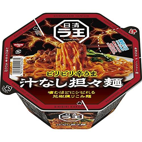 日清 ラ王 ビリビリ辛うま 汁なし担々麺 121g×12個