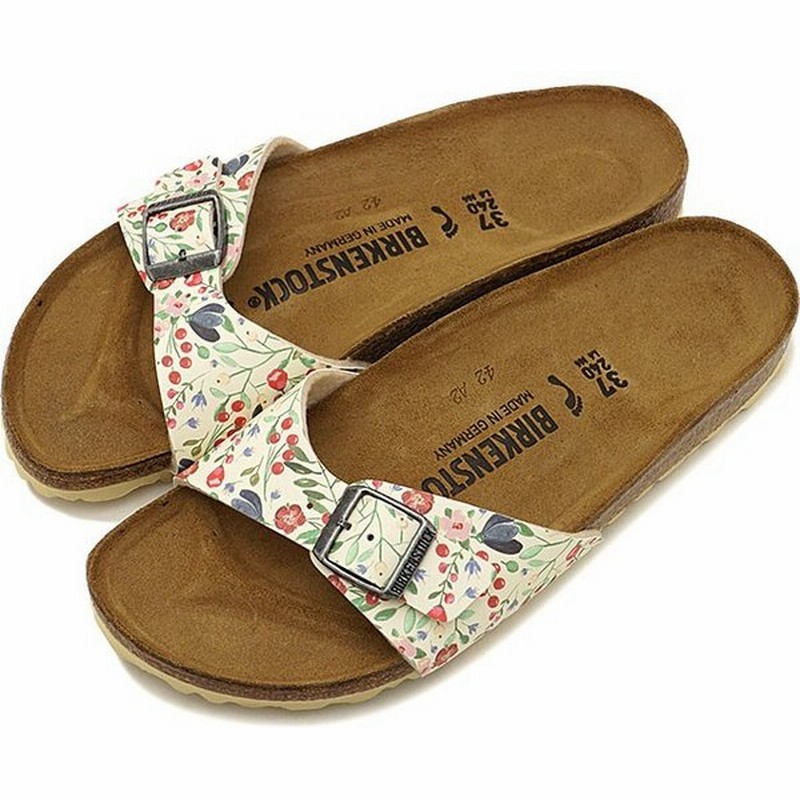 ビルケンシュトック Birkenstock マドリッド Madrid メンズ レディース サンダル 靴 Meadow Flowers Beige Gc Gc Ss19 通販 Lineポイント最大0 5 Get Lineショッピング