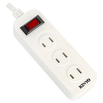 Kinyo 1開3插延長線 2孔  1.8m  CG213-6  1個