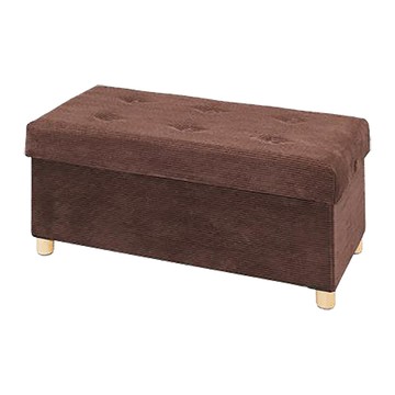 IRIS折疊收納木腳長椅凳/ASSTW-76/棕