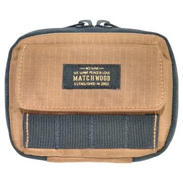matchwood 錢包 WL-005-BR  9.5 x 12.5 x 2.3cm  棕色